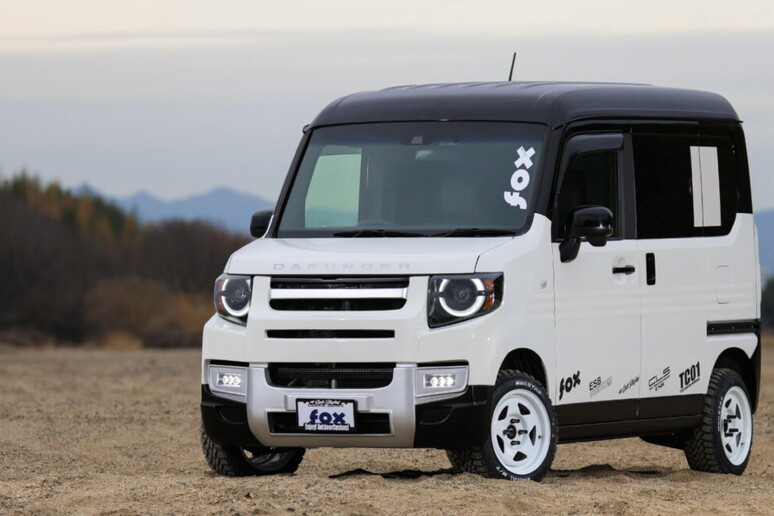 Con il kit giapponese l 'Honda N-Van diventa Dafunder © ANSA/Web