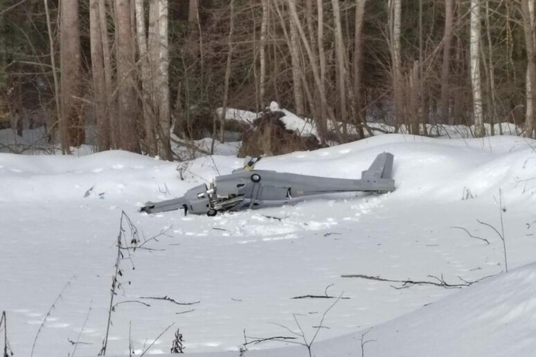 Un drone abbattuto in Russia - RIPRODUZIONE RISERVATA