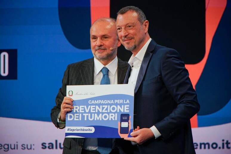 Il ministro Schillaci a Sanremo, qui per spinta a prevenire tumori - RIPRODUZIONE RISERVATA