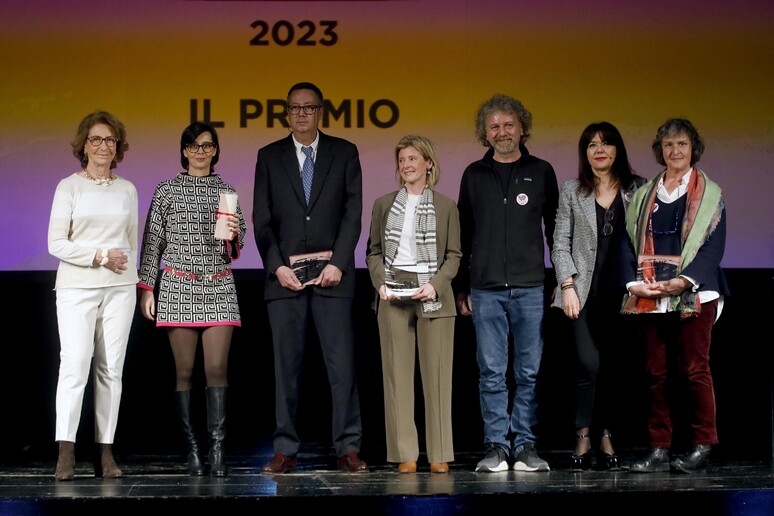 I Premiati dell 'evento Coop  'Close the gap 2023 ' presso il Teatro Litta a Milano - RIPRODUZIONE RISERVATA