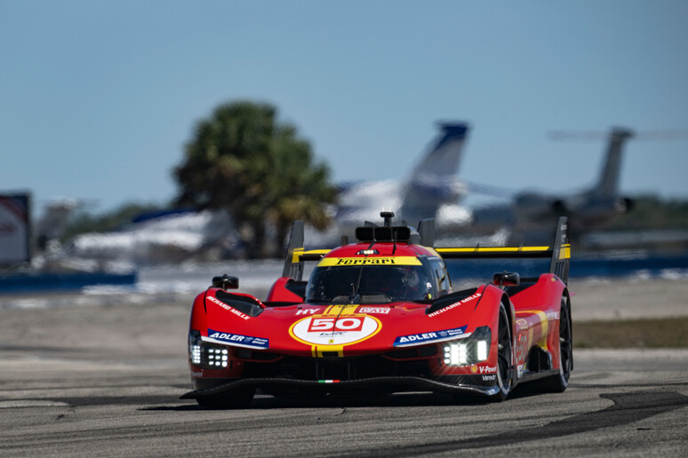 Ferrari: Fuoco sigla la pole position a Sebring con la 499P - RIPRODUZIONE RISERVATA