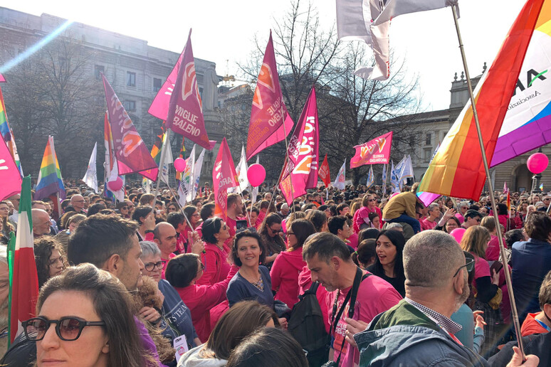 Big rally for rights of same-sex-parent families in Milan -     ALL RIGHTS RESERVED