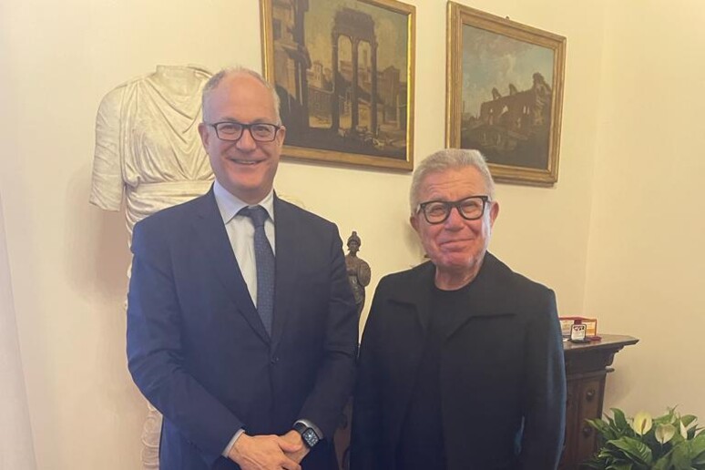 Il sindaco di Roma con  Daniel Libeskind -     ALL RIGHTS RESERVED