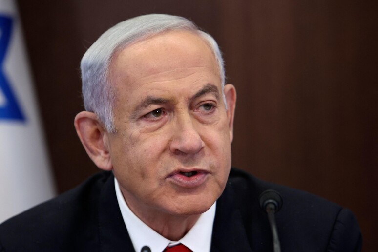 Il premier israeliano Benjamin Netanyahu © ANSA/AFP