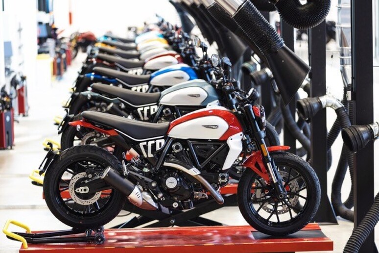 Al via la produzione del nuovo Scrambler Ducati © ANSA/Ducati