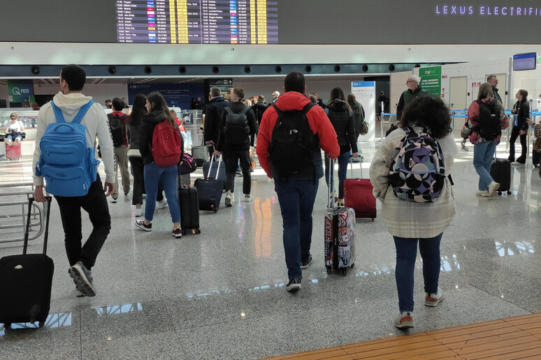 Aeroporto di Fiumicino - RIPRODUZIONE RISERVATA