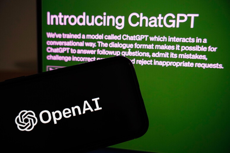 OpenAI, sosteniamo l 'azione Ue sull 'IA, ChatGpt sicuro © ANSA/EPA