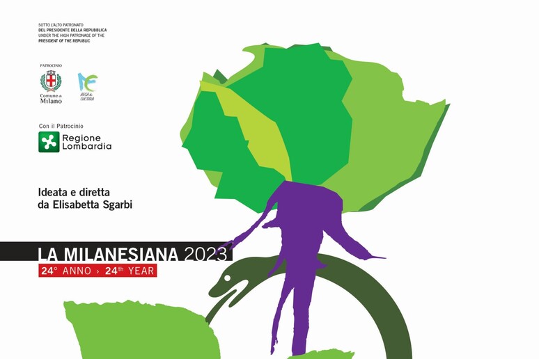 Il logo della Milanesiana 2023 - RIPRODUZIONE RISERVATA