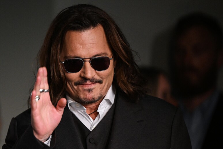 Johnny Depp al Festival di Cannes © ANSA/AFP