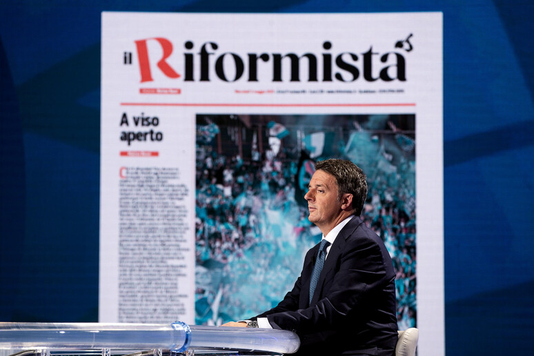 Il leader di Italia Viva Matteo Renzi - RIPRODUZIONE RISERVATA