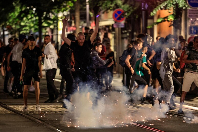 I disordini in Francia dopo la morte di Nahel © ANSA/AFP