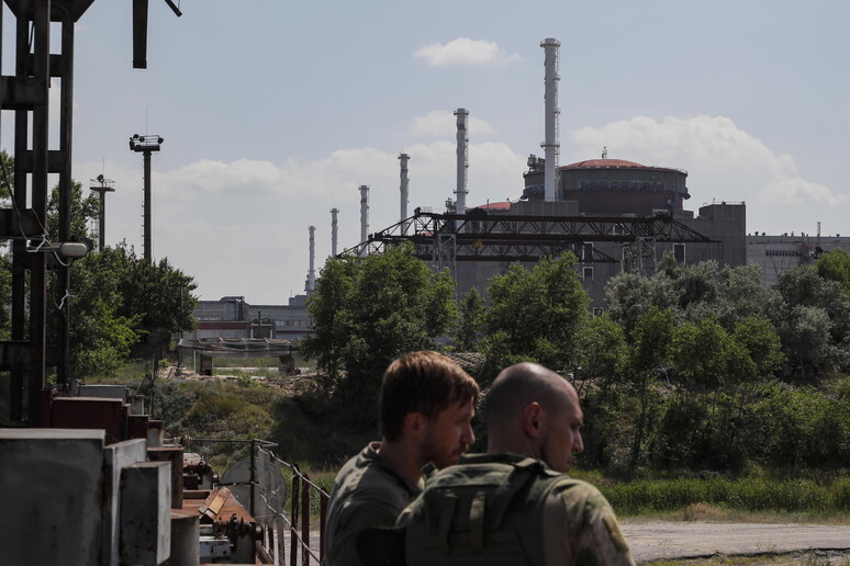 La centrale nucleare di Zaporizhzhia © ANSA/EPA