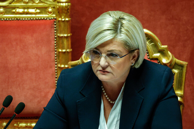 Il ministro del Lavoro Marina Calderone - RIPRODUZIONE RISERVATA