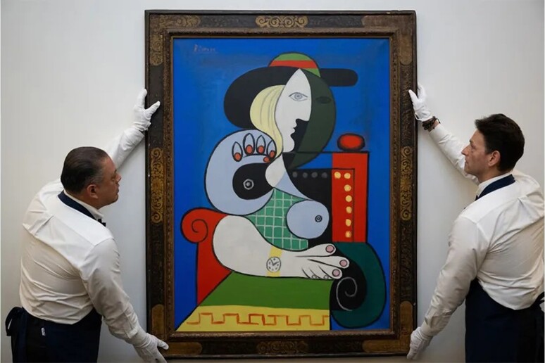 'La femme à la montre ' di Picasso -     RIPRODUZIONE RISERVATA