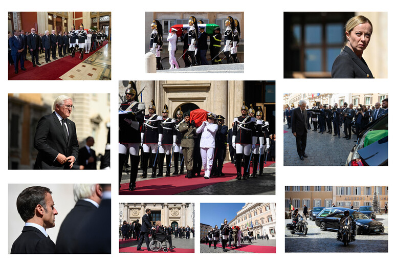 I funerali di Giorgio Napolitano - RIPRODUZIONE RISERVATA