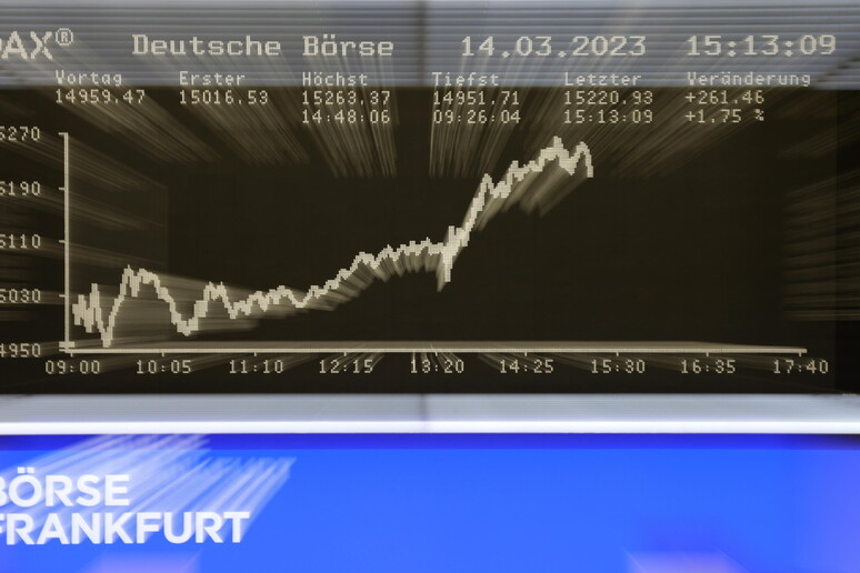 Borsa: l'Europa apre in rialzo, Francoforte +0,37%
