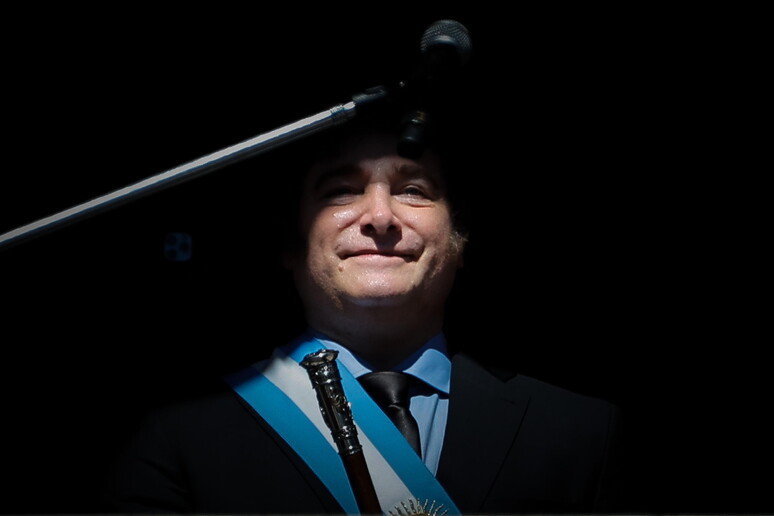Il presidente argentino Javier Milei -     RIPRODUZIONE RISERVATA