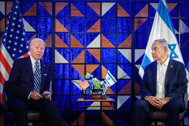 Biden e Netanyahu © ANSA/EPA
