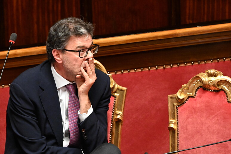 Il ministro dell’Economia, Giancarlo Giorgetti -     RIPRODUZIONE RISERVATA