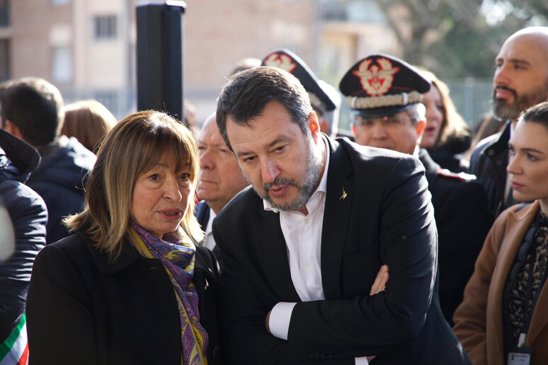 Il ministro delle Infrastrutture e dei Trasporti Matteo Salvini -     RIPRODUZIONE RISERVATA