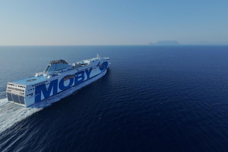 5b56e1621862e793f5d59727d8ff6d10 Moby: 'primo incrocio tra i 2 traghetti più grandi al mondo'