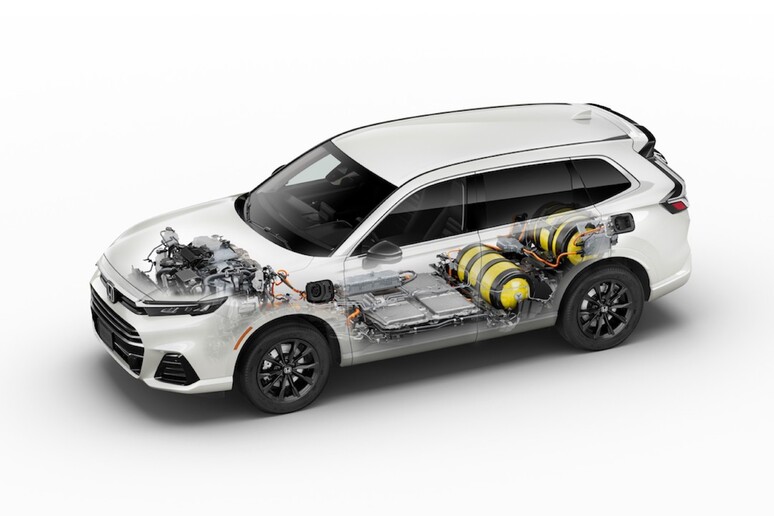 Honda CR-V e:Fcev la plug-in ibrida elettrica-idrogeno -     RIPRODUZIONE RISERVATA