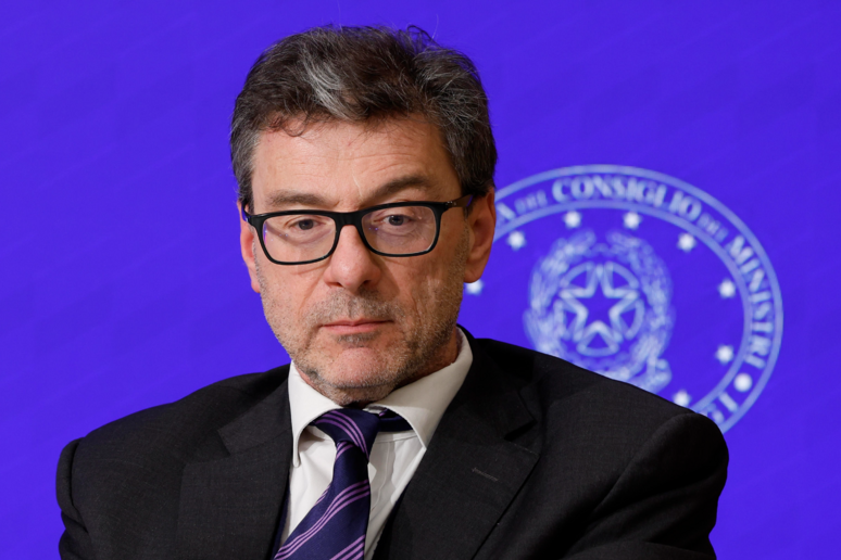 Il ministro dell 'Economia, Giancarlo Giorgetti - RIPRODUZIONE RISERVATA