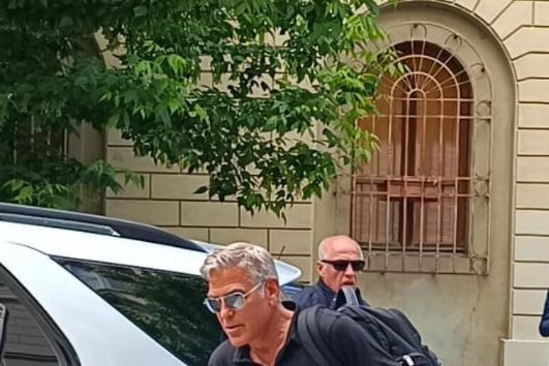 George Clooney ad Arezzo per riprese film