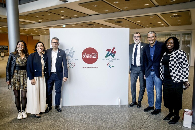 Coca-Cola, logo per Milano Cortina certifica i nostri valori - RIPRODUZIONE RISERVATA