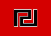Il logo del partito greco Chrysi Avgi