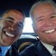 selfie di Biden con Obama