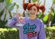 A Disney fan poses in her Darla cosplay outfit from the movie Finding Nemo during the D23 Expo in Anaheim, California, USA, 15 July 2017. The fan event focuses its activities around the Disney, Star Wars and their Marvel franchise
