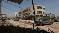 Isareli army operation in the West Bank city of Jenin